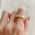 pyramid studs ring